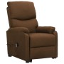 Sillón elevable tela marrón | Foro24.es | Tu tienda online para hogar, jardín y más Foro24.es
