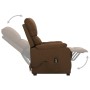 Sillón elevable tela marrón | Foro24.es | Tu tienda online para hogar, jardín y más Foro24.es