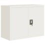 Armario archivador de acero blanco 90x40x70 cm by , Filing cabinets - Ref: Foro24-339720, Price: 176,30 €, Discount: %