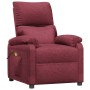 Sillón de masaje de tela rojo tinto | Foro24.es | Tu tienda online para hogar, jardín y más Foro24.es