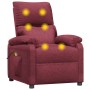 Sillón de masaje de tela rojo tinto | Foro24.es | Tu tienda online para hogar, jardín y más Foro24.es
