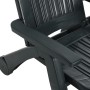 Klappbare Sonnenliege aus Polypropylen grün von vidaXL, Liegen - Ref: Foro24-318223, Preis: 166,64 €, Rabatt: %