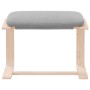 Reposapiés de tela gris claro 51x41x40 cm | Foro24.es | Tu tienda online para hogar, jardín y más Foro24.es