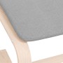Reposapiés de tela gris claro 51x41x40 cm | Foro24.es | Tu tienda online para hogar, jardín y más Foro24.es