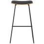 Taburetes de cocina 2 unidades cuero sintético negro by , Kitchen stools - Ref: Foro24-280078, Price: 156,07 €, Discount: %