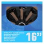 ProPlus Juego de tapacubos 4 unidades Fox Black 16" de , Llantas y ruedas para automoción - Ref: Foro24-443206, Precio: 46,42...