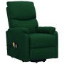 Sillón de masaje elevable tela verde oscuro | Foro24.es | Tu tienda online para hogar, jardín y más Foro24.es
