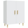 Weißes Sperrholz-Sideboard 70x34x90 cm von vidaXL, Sideboards - Ref: Foro24-812096, Preis: 88,06 €, Rabatt: %