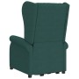 Sillón elevable tela verde oscuro de , Sillones - Ref: Foro24-289736, Precio: 400,59 €