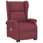 Sillón de masaje elevable tela rojo tinto | Foro24.es | Tu tienda online para hogar, jardín y más Foro24.es