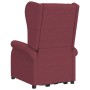 Sillón de masaje elevable tela rojo tinto | Foro24.es | Tu tienda online para hogar, jardín y más Foro24.es