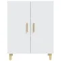 Weißes Sperrholz-Sideboard 70x34x90 cm von vidaXL, Sideboards - Ref: Foro24-812096, Preis: 86,58 €, Rabatt: %