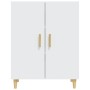 Weißes Sperrholz-Sideboard 70x34x90 cm von vidaXL, Sideboards - Ref: Foro24-812096, Preis: 88,06 €, Rabatt: %