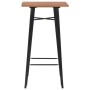 Conjunto de mesa alta y taburetes 3 piezas acero negro by , Furniture sets for kitchens and dining rooms - Ref: Foro24-276849...