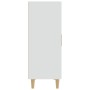 Weißes Sperrholz-Sideboard 70x34x90 cm von vidaXL, Sideboards - Ref: Foro24-812096, Preis: 88,06 €, Rabatt: %