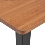 Conjunto de mesa alta y taburetes 3 piezas acero negro by , Furniture sets for kitchens and dining rooms - Ref: Foro24-276849...