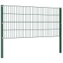 Panel de valla con postes hierro verde 5,1x0,8 m | Foro24.es | Tu tienda online para hogar, jardín y más Foro24.es
