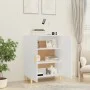 Aparador de madera contrachapada blanco 70x34x90 cm de vidaXL, Aparadores - Ref: Foro24-812096, Precio: 86,66 €, Descuento: %