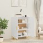 Weißes Sperrholz-Sideboard 70x34x90 cm von vidaXL, Sideboards - Ref: Foro24-812096, Preis: 88,06 €, Rabatt: %