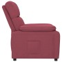 Sillón reclinable de tela rojo tinto | Foro24.es | Tu tienda online para hogar, jardín y más Foro24.es