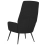Sillón de relax de cuero sintético de ante negro | Foro24.es | Tu tienda online para hogar, jardín y más Foro24.es