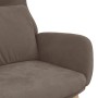 Sillón de relax de terciopelo marrón | Foro24.es | Tu tienda online para hogar, jardín y más Foro24.es