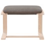 Reposapiés de tela gris taupe 51x41x40 cm von , Osmanen - Ref: Foro24-351068, Preis: 44,99 €, Rabatt: %