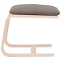 Reposapiés de tela gris taupe 51x41x40 cm von , Osmanen - Ref: Foro24-351068, Preis: 44,99 €, Rabatt: %