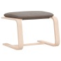 Reposapiés de tela gris taupe 51x41x40 cm von , Osmanen - Ref: Foro24-351068, Preis: 44,99 €, Rabatt: %