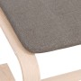 Reposapiés de tela gris taupe 51x41x40 cm von , Osmanen - Ref: Foro24-351068, Preis: 44,99 €, Rabatt: %