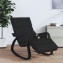 Silla mecedora de tela negro von , Schaukelstühle - Ref: Foro24-351080, Preis: 204,05 €, Rabatt: %