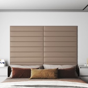 Paneles pared 12 uds cuero sintético capuchino 90x15 cm 1,62 m² von , Wandverkleidung - Ref: Foro24-343887, Preis: 55,03 €, R...