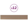 Paneles pared 12 uds cuero sintético capuchino 90x15 cm 1,62 m² von , Wandverkleidung - Ref: Foro24-343887, Preis: 55,03 €, R...