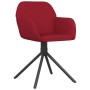 Sillas de comedor giratorias 2 unidades terciopelo rojo tinto | Foro24.es | Tu tienda online para hogar, jardín y más Foro24.es