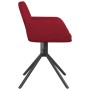 Sillas de comedor giratorias 2 unidades terciopelo rojo tinto | Foro24.es | Tu tienda online para hogar, jardín y más Foro24.es