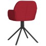 Sillas de comedor giratorias 2 unidades terciopelo rojo tinto | Foro24.es | Tu tienda online para hogar, jardín y más Foro24.es