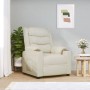 Sillón reclinable de cuero sintético crema | Foro24.es | Tu tienda online para hogar, jardín y más Foro24.es