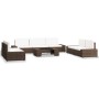 Juego de muebles de jardín 8 piezas ratán sintético marrón de , Conjuntos de jardín - Ref: Foro24-3054592, Precio: 911,74 €