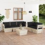 Muebles de jardín de palets 6 piezas y cojines madera de abeto by , Garden sets - Ref: Foro24-3063523, Price: 521,92 €, Disco...