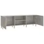 Mueble de TV madera contrachapada gris hormigón 150x30x50 cm de vidaXL, Muebles TV - Ref: Foro24-812622, Precio: 86,62 €, Des...