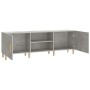 TV-Schrank aus betongrauem Sperrholz, 150 x 30 x 50 cm von vidaXL, TV-Möbel - Ref: Foro24-812622, Preis: 87,99 €, Rabatt: %