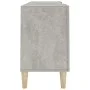 Mueble de TV madera contrachapada gris hormigón 150x30x50 cm de vidaXL, Muebles TV - Ref: Foro24-812622, Precio: 86,62 €, Des...