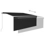Toldo retráctil manual con persiana y LED antracita 3,5x2,5 m von , Markisen - Ref: Foro24-3069284, Preis: 318,82 €, Rabatt: %