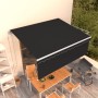Toldo retráctil automático con persiana gris antracita 4,5x3 m de , Toldos - Ref: Foro24-3069329, Precio: 444,12 €, Descuento: %