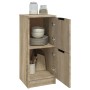Aparadores 2 uds madera contrachapada roble Sonoma 30x30x70 cm de vidaXL, Aparadores - Ref: Foro24-811176, Precio: 70,95 €, D...
