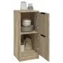 Aparadores 2 uds madera contrachapada roble Sonoma 30x30x70 cm de vidaXL, Aparadores - Ref: Foro24-811176, Precio: 70,08 €, D...