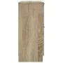Aparadores 2 uds madera contrachapada roble Sonoma 30x30x70 cm de vidaXL, Aparadores - Ref: Foro24-811176, Precio: 70,08 €, D...