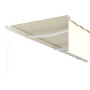 Toldo retráctil manual con persiana crema 6x3 m by , Awnings - Ref: Foro24-3069357, Price: 599,87 €, Discount: %