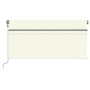 Toldo retráctil automático con persiana crema 3,5x2,5m von , Markisen - Ref: Foro24-3069407, Preis: 372,87 €, Rabatt: %