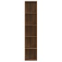 Estantería madera contrachapada roble marrón 40x30x189 cm de , Librerías y estanterías - Ref: Foro24-815437, Precio: 74,35 €